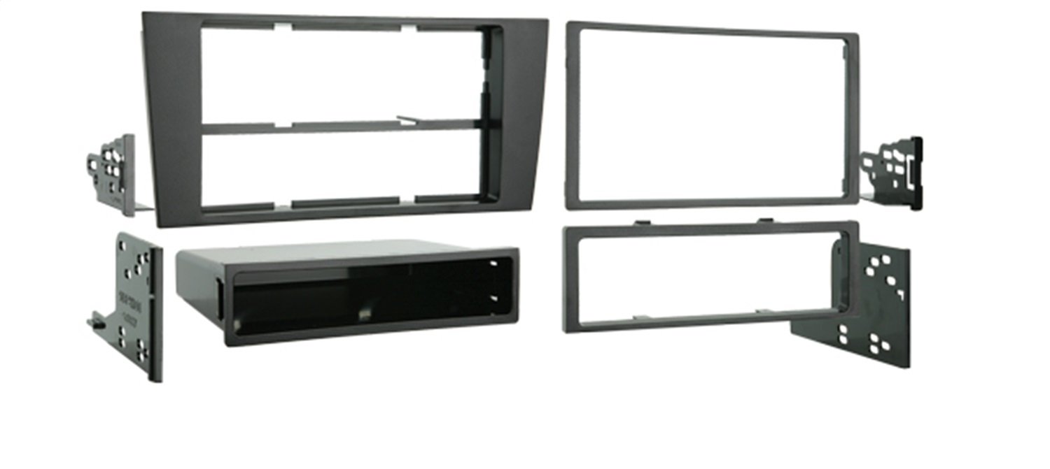 Metra 99-9105 Double DIN or Single DIN Dash Installation Kit for 2000-2001 Audi A4