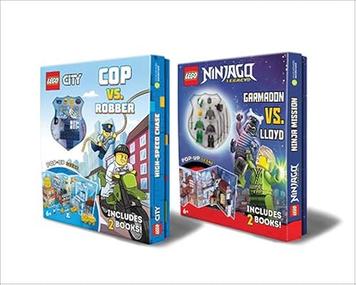 Two Complete LEGO Activity Packs for Kids and Up: Garmadon vs