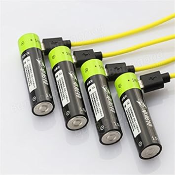 Quickbuying 2pcs ZNTER 1.5v 1250mAh AA 