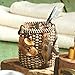 Rather Be Fishing Toothbrush Rustic Holder - Lodge Bath Decor