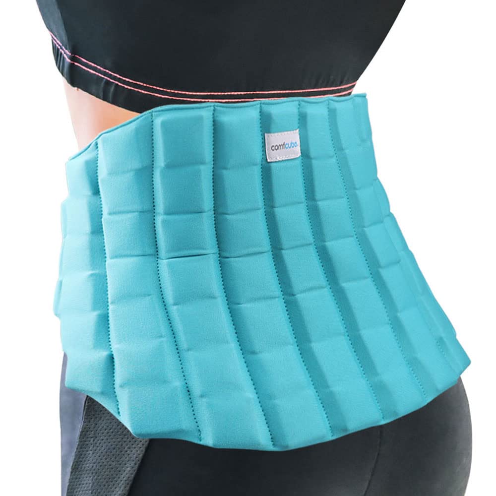 Photo 1 of Comfcube Ice Pack for Back Pain Relief, 2 Hours Long Lasting Cold Pack for Lower Back, Cold Therapy Flexible Ice Pack Wrap for Lumbar Pain, Sciatica, Coccyx, Swelling, Surgery