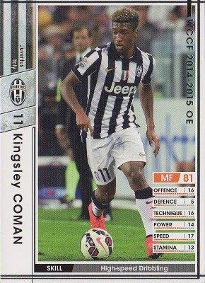 WCCF / 14-15 OE / A073 / Kingsley Coman