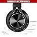 Bluetooth Headphones Over Ear,YSMKUOK Wireless Hi-Fi Stereo Headset with Noise Cancelling Microphone, Supports Hands-Free Calling Wireless and Wired Foldable Headphones for PC/Cell Phones/TV – Blackthumb 4