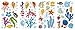 Sea Aquarium Nursery Wall Sticker Decals for Boys & Girls