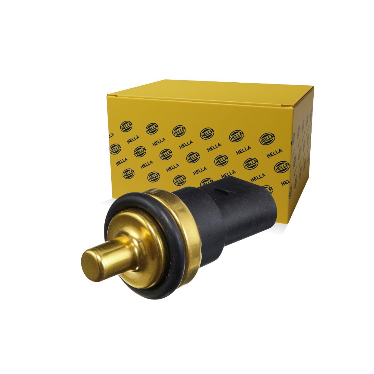 HELLA 6PT 009 309-331 Sensor, coolant temperature - 12V - 2-pin connector - Plugged - with seal - with retaining ring