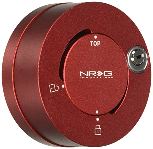 NRG Innovations SRK-101RD Red Quick Lock