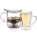 Tealyra - leafTEA MAKER - 18.5-ounce - Loose Tea Teapot With Removable Infuser - Best Tea Maker For Perfect Cup of Leaf Tea - Bottom Dispensing - Dripping Free Guarantee - 550ml
