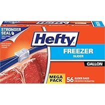 Hefty Slider Freezer Bags (Gallon, 56 Count)