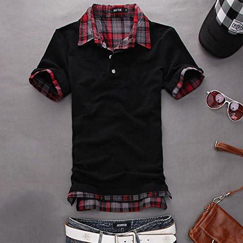 Amazon クラシカルエルフ Classical Elf 重ね着風ポロシャツ メンズ トップス ポロシャツ Tシャツ Cla021 Tシャツ カットソー 通販