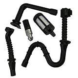 HIPA Impulse Line Hose + Fuel / Oil Line Hose Tube Filter for STIHL 044 046 MS440 MS460 Chainsaw