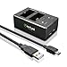 Dual Battery Charger for GoPro Hero3+ & Hero3 - GoPro Hero 3+ Battery Charger