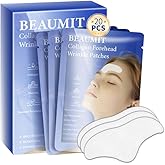 Medimama Collagen Forehead Wrinkle Patches, Anti-Wrinkle Collagen Patches with Seaweed Polysaccharide & Glycerin, Deep Hydration & Firming (1 Count (Pack of 20))