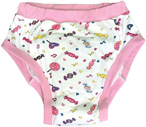 Cuddlz Sweetie Pattern Padded Training Pants for Adults ABDL