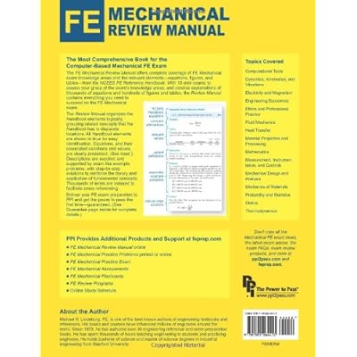 FE Mechanical Review Manual eBook PDF Download FE Mechanical Review Manual PDF