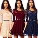 New Dress Women Lace Hollow Clubwear Evening Dress With Belt