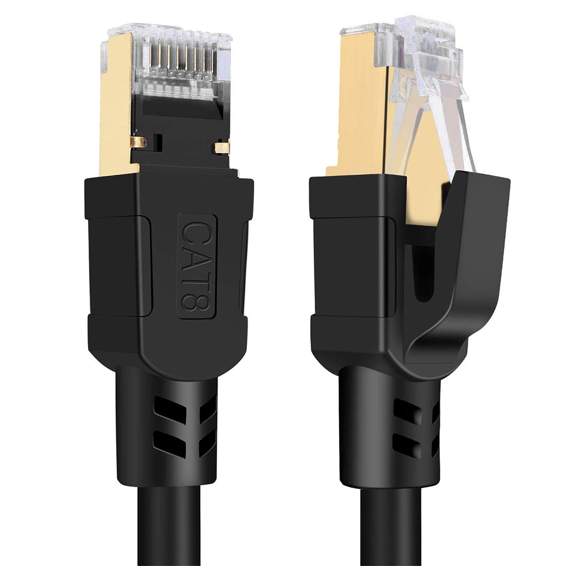 SEPWIK CAT8 Ethernet Cable 40Gbps 2000Mhz High Speed Gigabit SFTP LAN Network Internet Cables RJ45 Gold Plated Connector for Switch Router Modem Gaming Xbox Smart Home