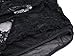 Anlove Women Sexy Lingerie Lace Teddy Plus Size Open The Cup Bodysuit (5XL, Black)