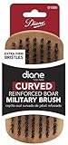 Diane Fromm Curved Reinforced Boar Military Brush Extra Firm Bristles D1000