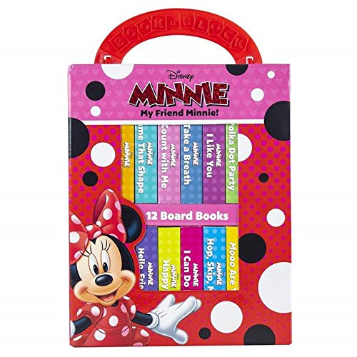 Disney Minnie Mouse Board Books Set Toddlers Babies Bundle Pack of 12