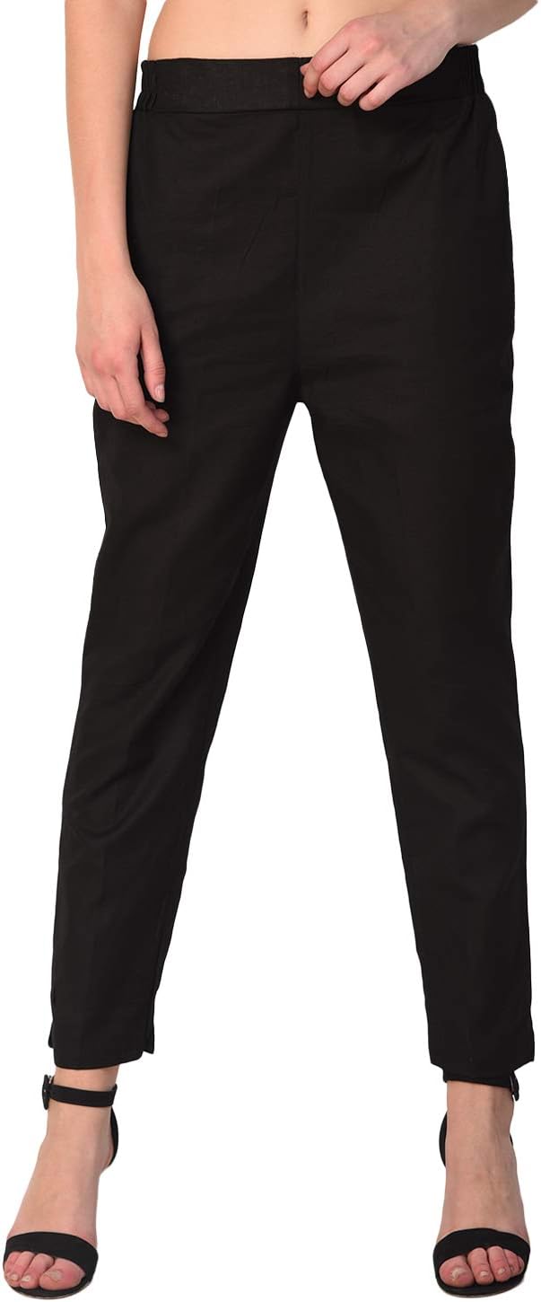 Sangani Women's Straight Fit Cotton Palazzo Pant