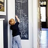 Rurah Chalkboard Sticker, Kids Large Blackboard 45 x 200cm Removable Vinyl Wall Decal