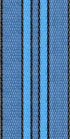 Lawn Chair Webbing Roll 150 Feet Long (2 1/4" x 150', Blue Stripe)
