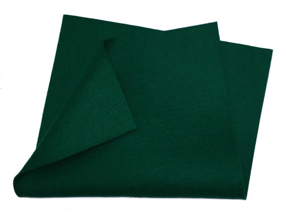 100% Merino Wool Craft Felt - Pine (8" x 12" Piece)