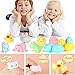 B Bascolor 12 PCS Filled Easter Eggs Plastic Surprise Eggs Easter Basket Stuffers Fillers Prefilled Easter Toys with Mochi Squishy Stress Relief Toys for Kids Easter Party Favors