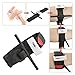 Amagoing Tactical Emergency Tourniquet Outdoors Spinning Military Tourniquet One-handed Tourniquet Medical First Aid Equipment, Black, Set of 2