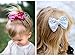 CÉLLOT Party Festival Baby Girls Sparkling Bows Clips 15PCS Glitter Sequins 4