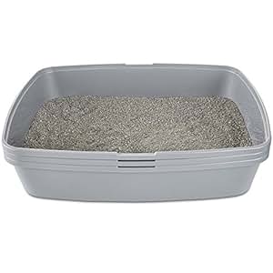 So Phresh Sifting Cat Litter Box in Grey, 19.75" L x 15.13 ...