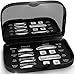Magnetic False Eyelashes [FREE MIRROR] Full Eye Kit - Natural Length Magnet Lashes - Dual Magnets - Fake Lashes Set - [Medium / Large]