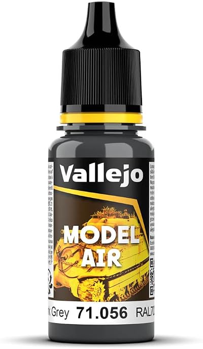 Vallejo Model Air 18ml Panzer Dark Grey Waterbased Acrylic Paint