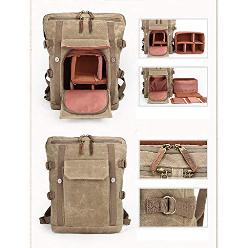 image for Huangou ❤ Photography Bag ❤ Hot Premium Vintage Photography Backpa