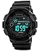 Digital Watch Sports Electronic Waterproof LED Military Black Teenager Boy's Wristwatch