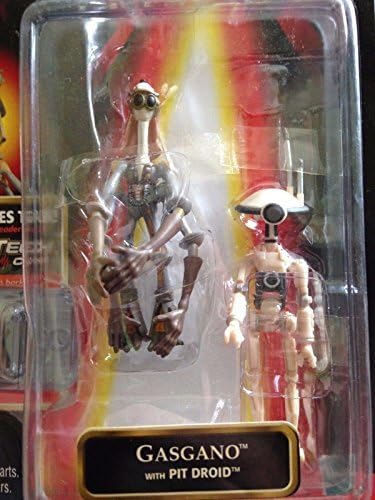 CommTech Star Wars Episode I, Phantom Menace Action Figure, Gasgano with Pit Droid