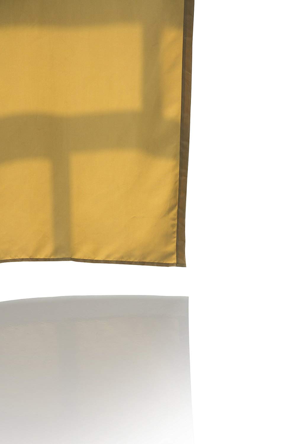 Clothink Outdoor Curtain Panel for Patio 50x84inch Beige Grommet Top Thermal Insulated Blackout Outdoor Curtain/Drape for Patio/Front Porch