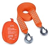 JCHL Tow Strap Heavy Duty with Hooks