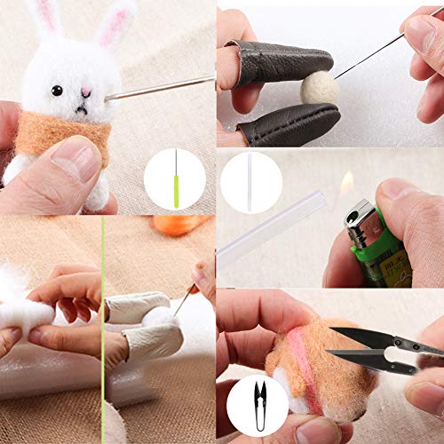 5 Felting+Jupean+Beginner+Needles+Supplies