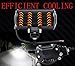 Cutequeen 10 X 36w 3600 Lumens Cree LED Spot Light for Off-road Off Road Lighting SUV Boat 4x4 Jeep Lamp Tractor Marine Rv Atv(pack of 10)