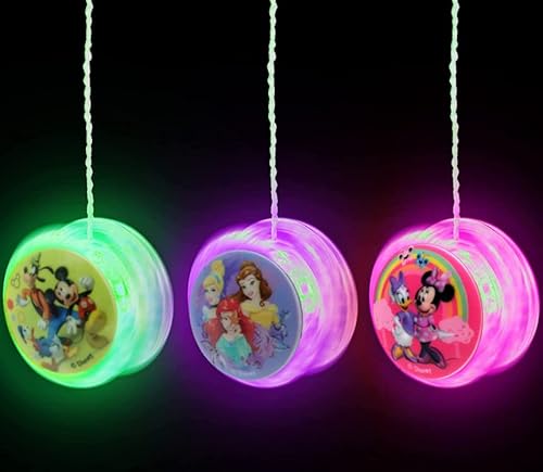 JA-RU Disney Light Up YoYo (1 Unit Random Assorted) Mickey Mouse