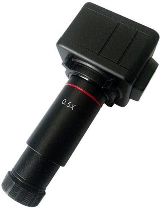 0.5X Microscope Digital Electronic Eyepiece 5MP HD USB 2.0 Camera Video Electronic Eyepiece with Adapter