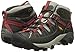 KEEN Women's Targhee 2 Mid Height Waterproof Hiking Boots, Raven/Bossa Nova, 7.5