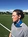 Cool + Relief Cooling Ice Pack Bandana - 16 x 2.5 x 0.8 Inch Head Wrap with Cool Pads (Pack of One) in Blue