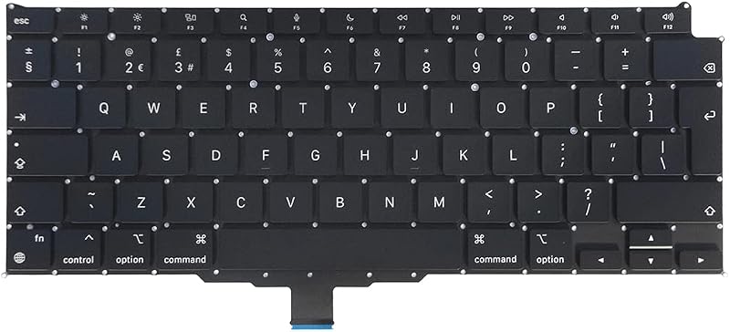 New A2337 UK Keyboard for MacBook Air 13.3'' Late 2020 A2337 Replacement
