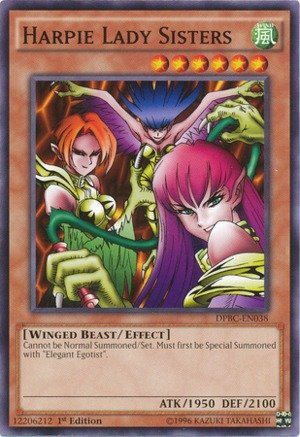 Yu-Gi-Oh! - Harpie Lady Sisters (DPBC-EN038) - Duelist Pack 16: Battle City - 1st Edition - Common