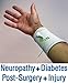 Premium Conductive Electrode Cuff for TENS Pain Therapy, Earthing & Electrotherapy of Pain, Swelling, Discomfort, Carpal Tunnel, Arthritis, etc. (1 Cuff - Silver Thread – Universal One Size Fits All)