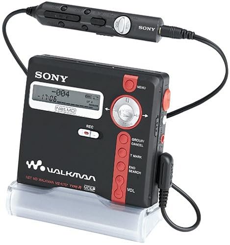 超美品　SONY MD WALKMAN Sony MZ-N707 Net MD Walkman Player/Recorder (Black) in Oman