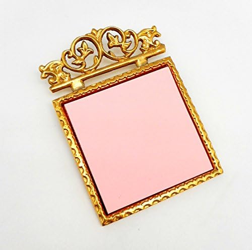 Liards Victorian Style Brass Scroll Post It Note Holder Display