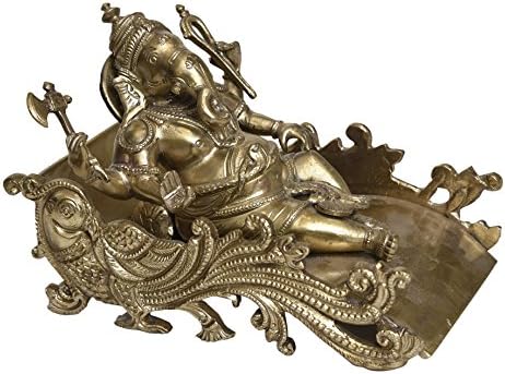 Bronze Diwan Ganesha [ Item code - 5781 ]